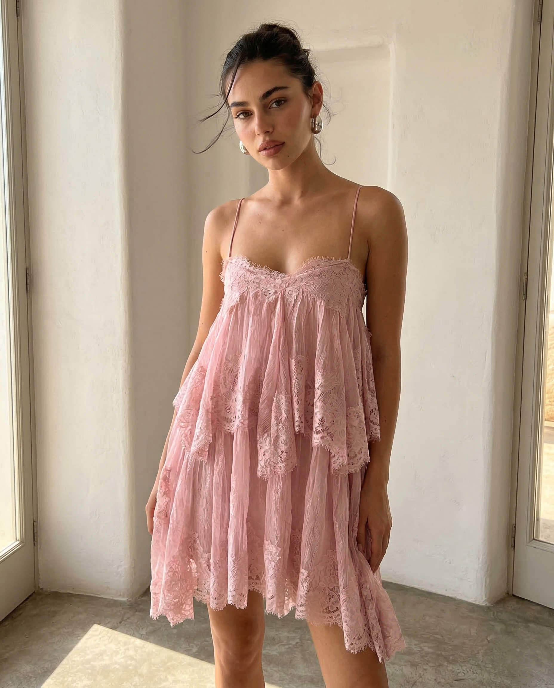 Ivory Lace Dress