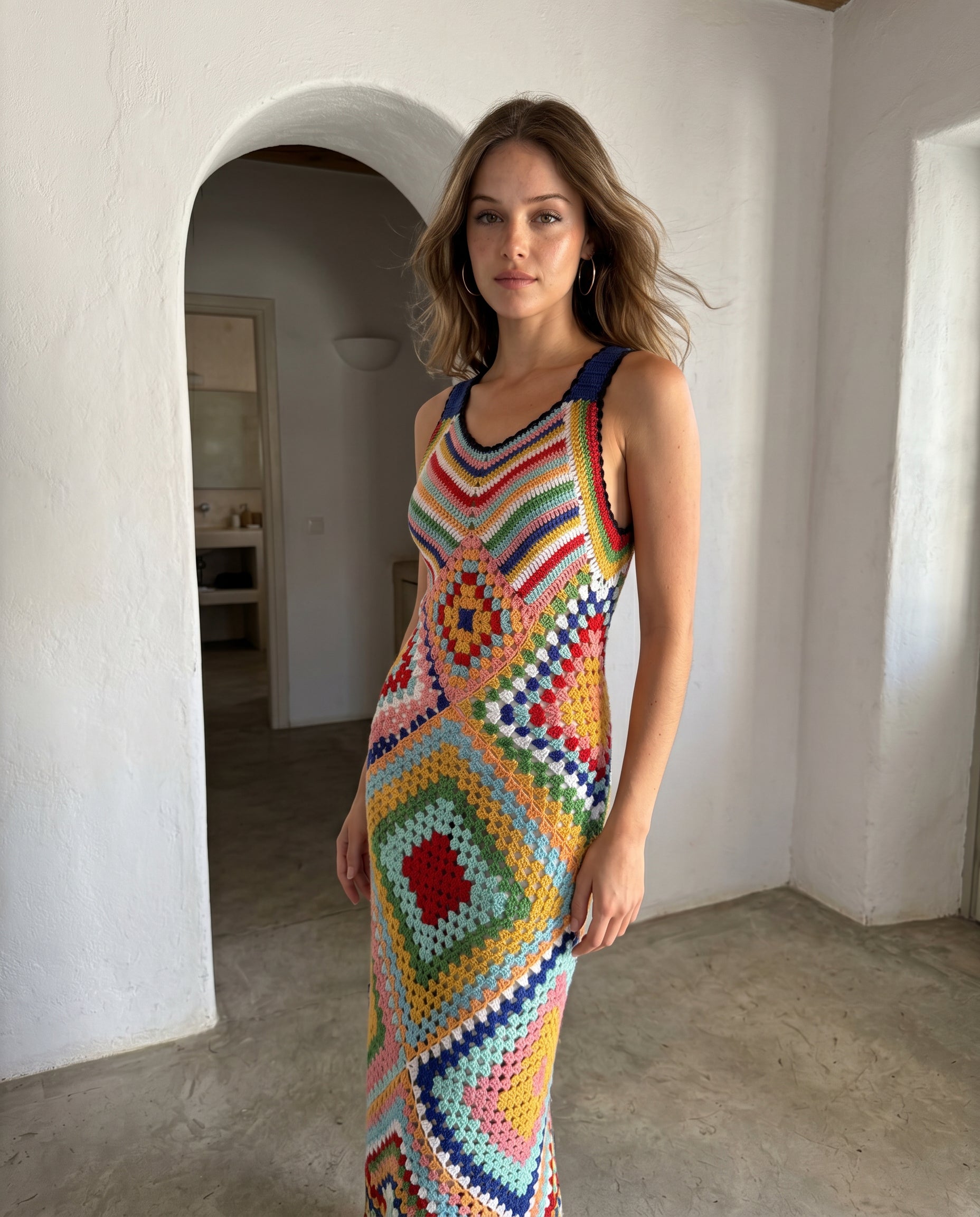 Sunkissed Crochet Dress