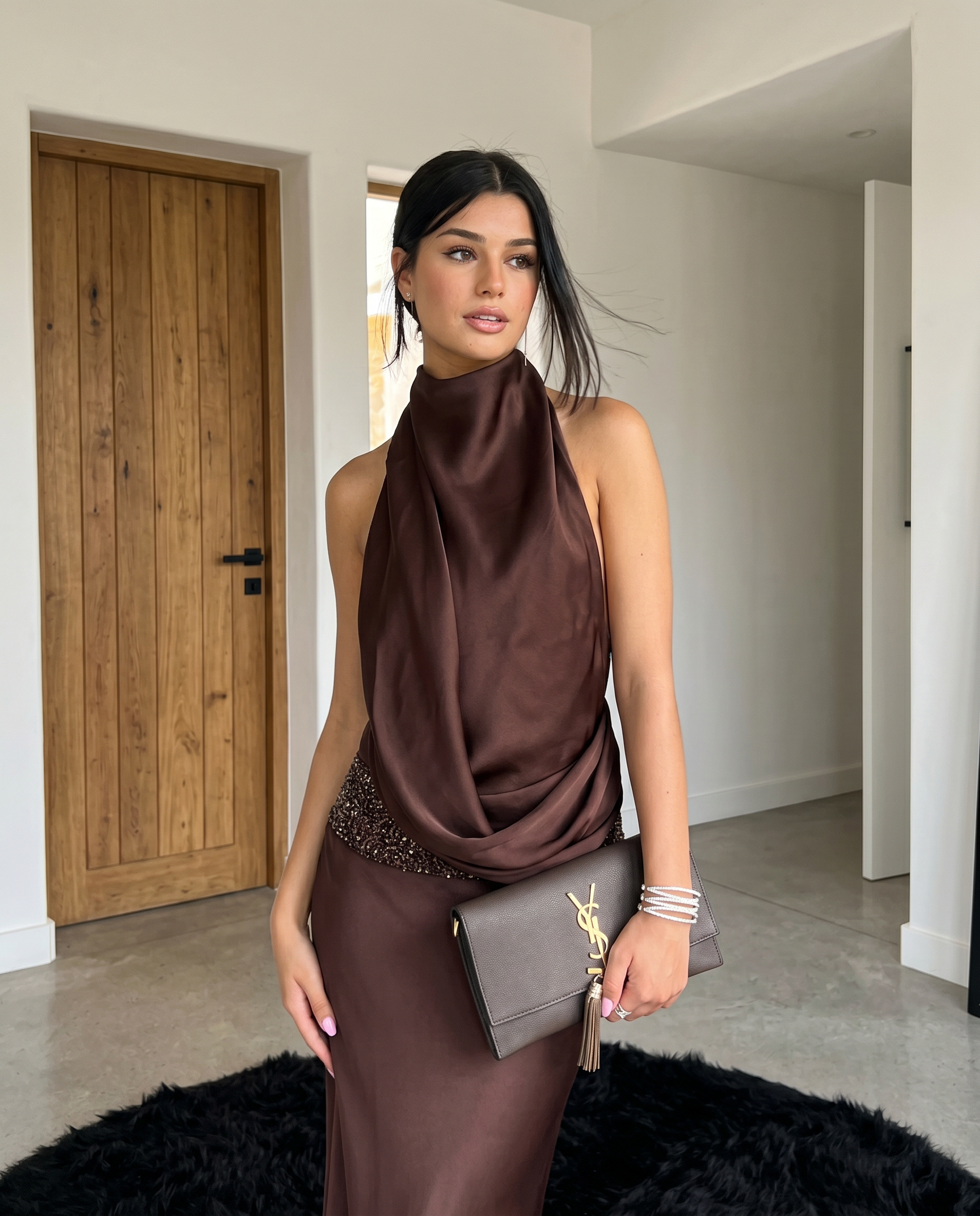 Backless Luxe Dress
