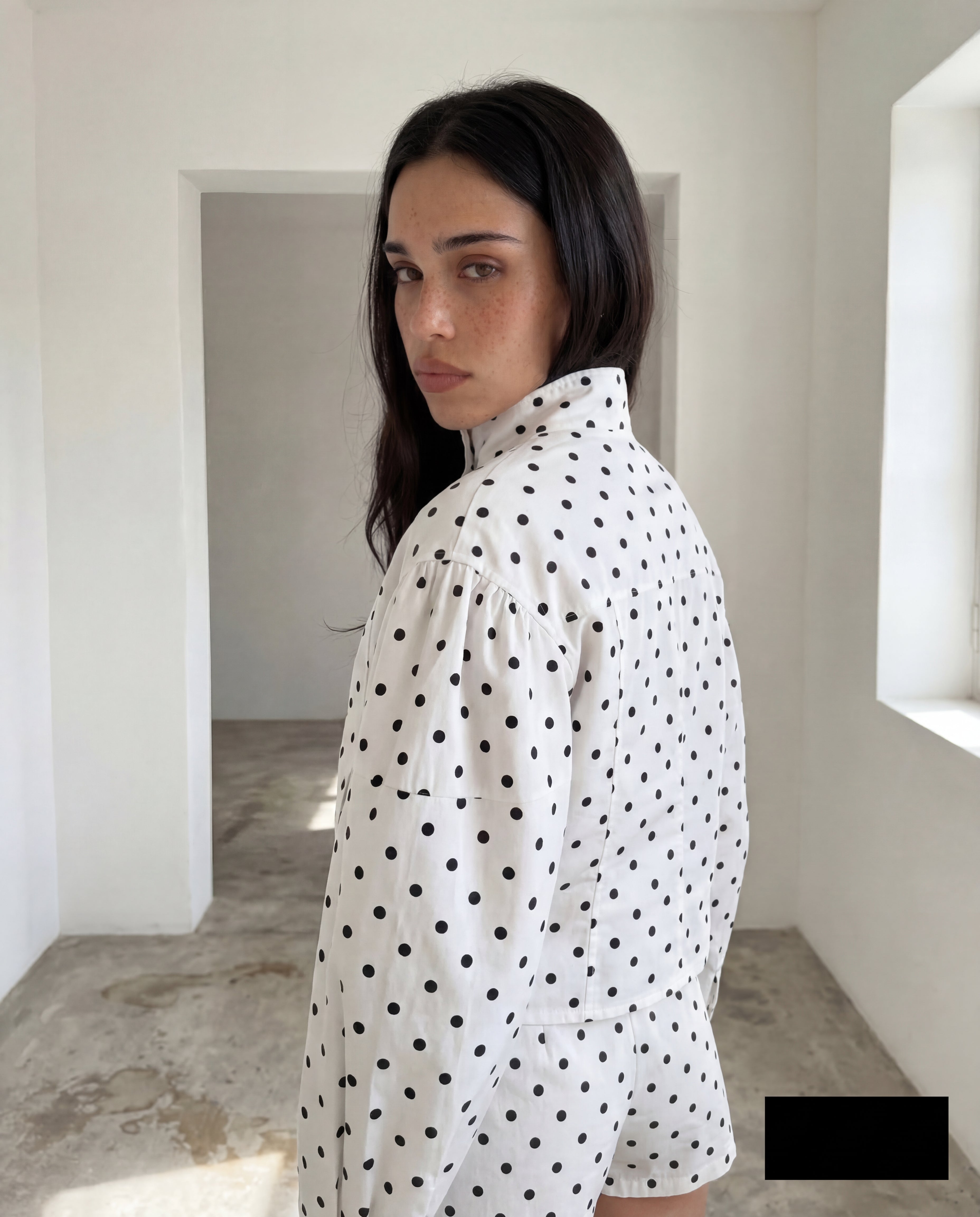 Polka Zip Jacket