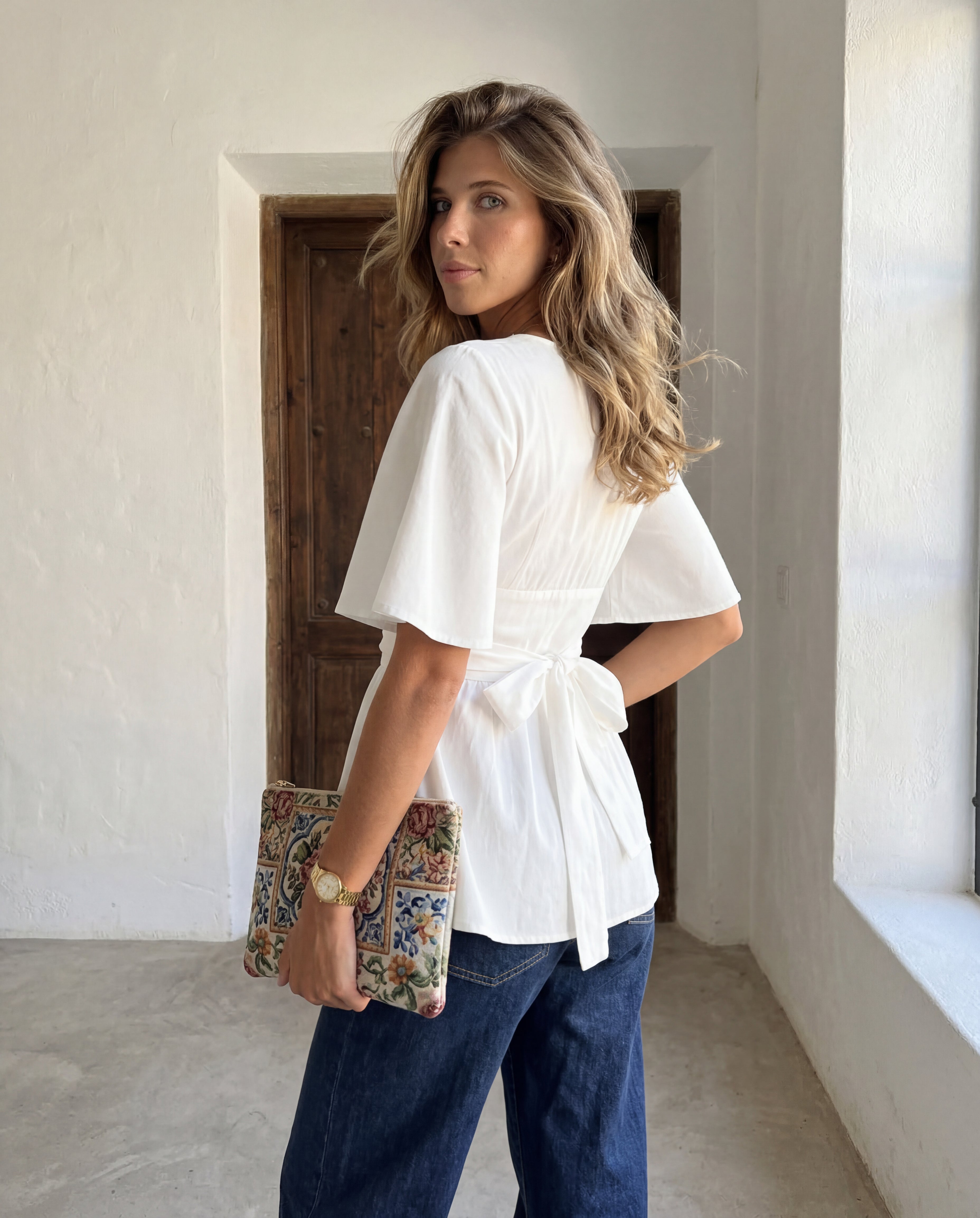 Coastal Wrap Top