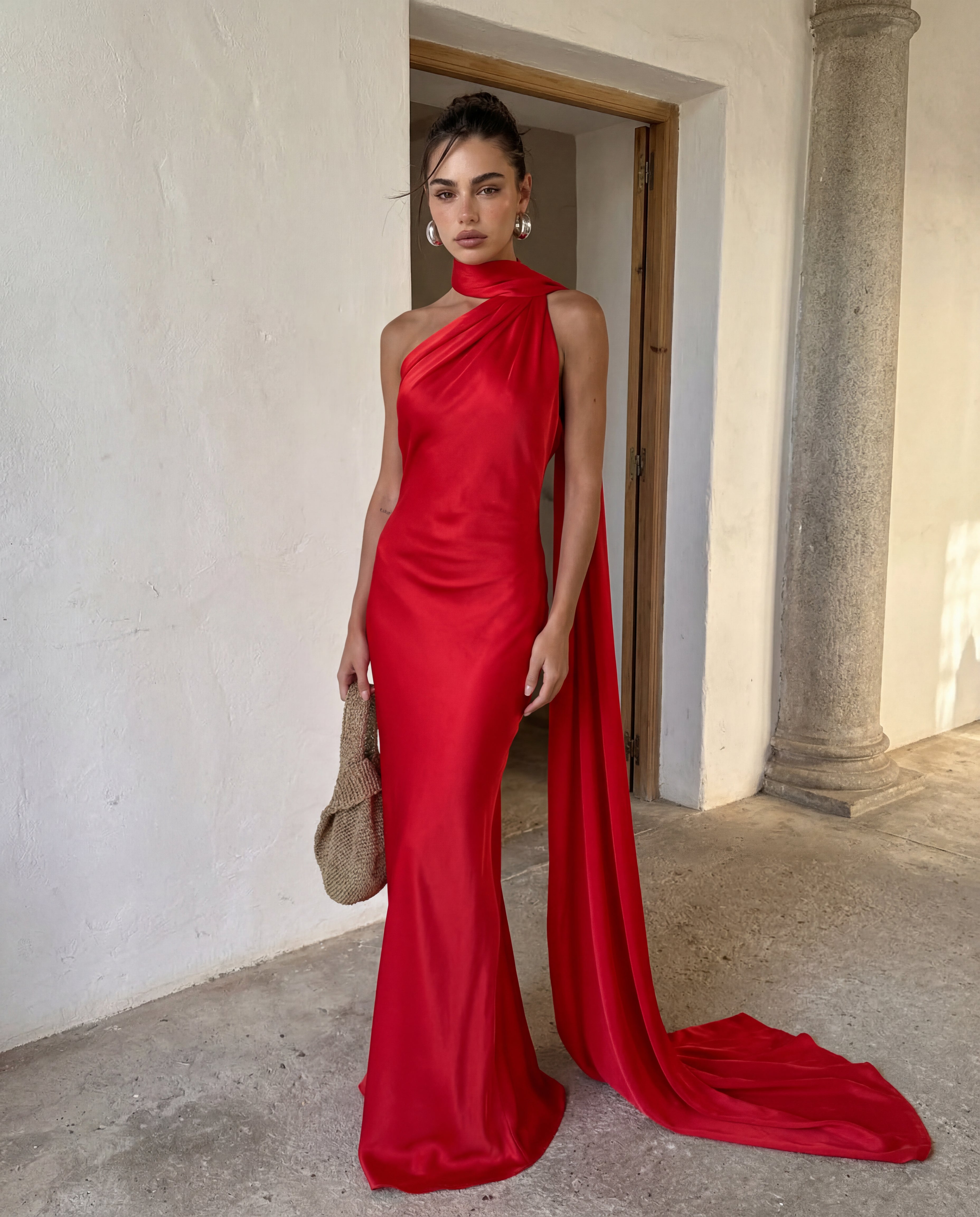 Goddess Drape Dress