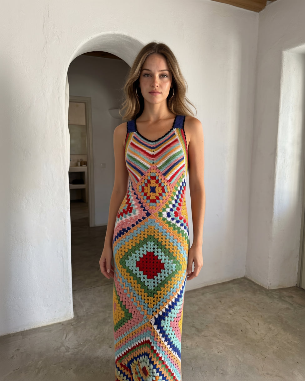 Sunkissed Crochet Dress
