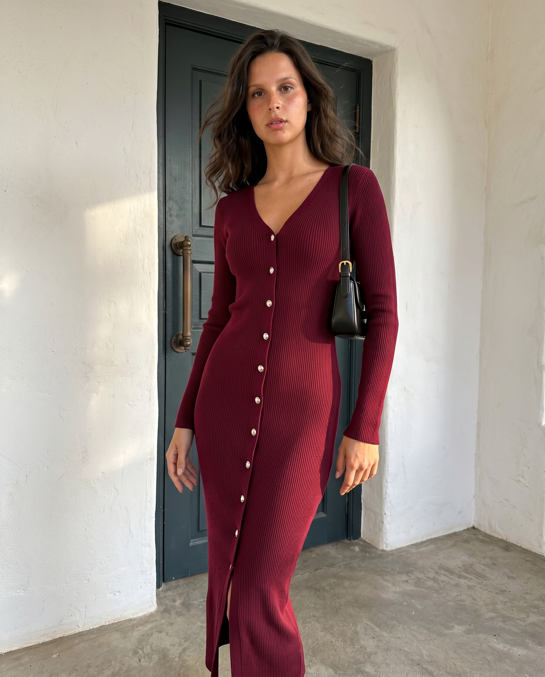 Elegant Knit Dress